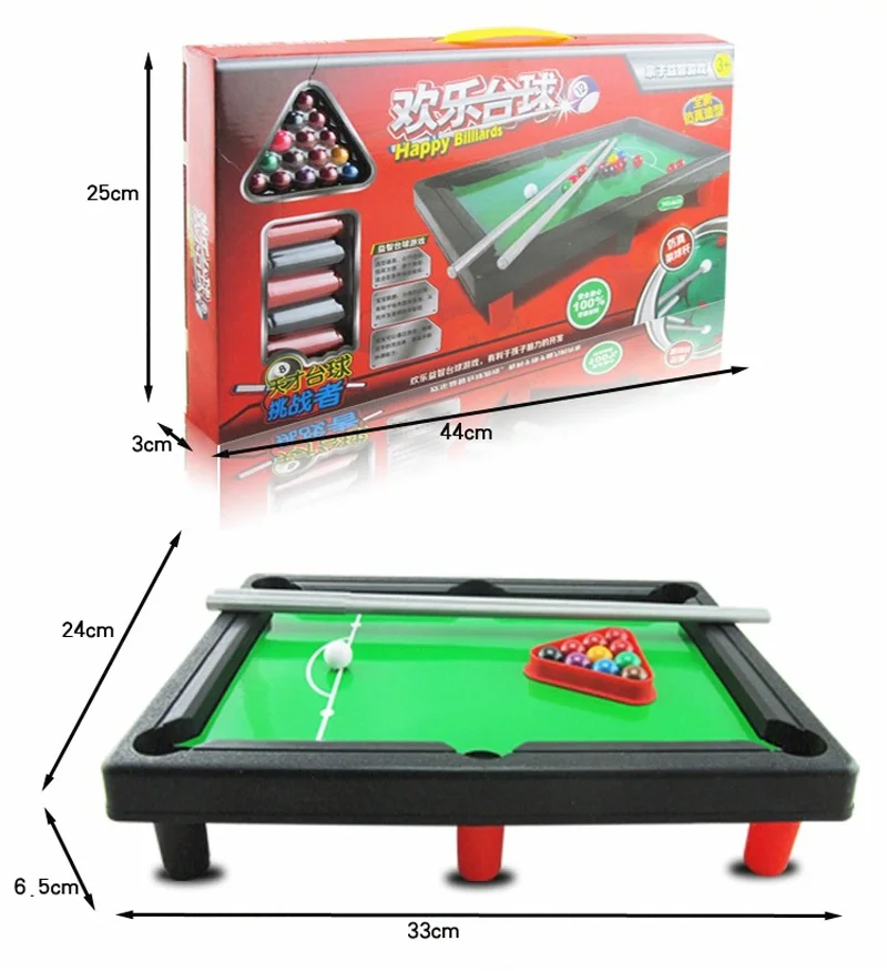 New mini-pool table billiards toys outdoor&indoor competitive interactive kids children's toys
New mini-pool table billiards toys outdoor&indoor competitive interactive kids children's toys