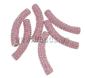 New Rhinestone Clay Pave Beads Shining Pink Tube rhinestone 52x14x9mm, Hole:Approx 4mm, 20PCs/Bag, Sold By Bag
New Rhinestone Clay Pave Beads Shining Pink Tube rhinestone 52x14x9mm, Hole:Approx 4mm, 20PCs/Bag, Sold By Bag