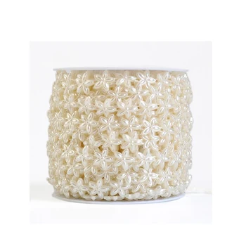 5 Meters\lot Plastic Pearl Beads Pearl Necklace Garland Spool Rope Pearl Chain For DIY Craft Supply Wedding Hanging Decoration 
5 Meters\lot Plastic Pearl Beads Pearl Necklace Garland Spool Rope Pearl Chain For DIY Craft Supply Wedding Hanging Decoration