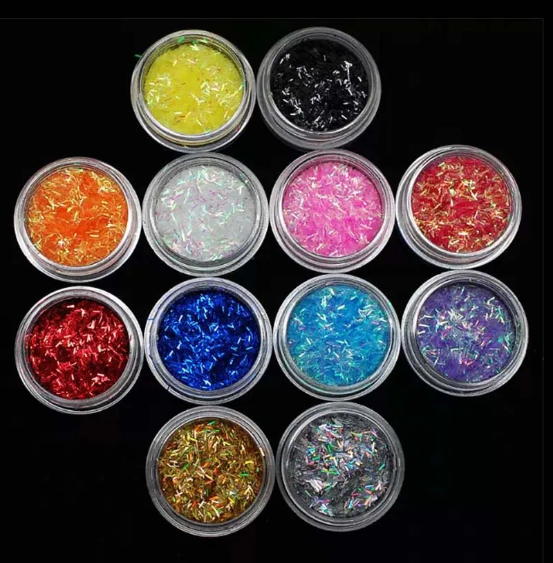12 Boxes Stripe Glitter-Ultrathin Nail Art Laser Stripe Glitter Sequins Set Gel Polish 3D Shiny Sparkly Slice Paillette Decals
12 Boxes Stripe Glitter-Ultrathin Nail Art Laser Stripe Glitter Sequins Set Gel Polish 3D Shiny Sparkly Slice Paillette Decals