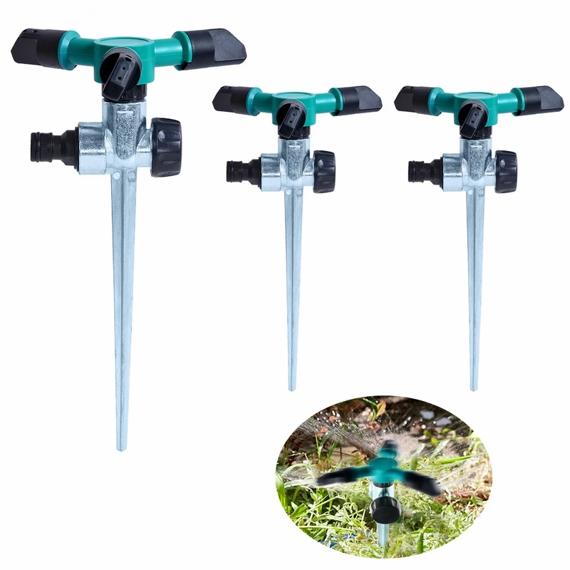 3PCS Garden 360 Degree Rotary Adjustable Rotating Water Sprayer Lawn Irrigation System Sprinkler For Garden Plant Flower
3PCS Garden 360 Degree Rotary Adjustable Rotating Water Sprayer Lawn Irrigation System Sprinkler For Garden Plant Flower