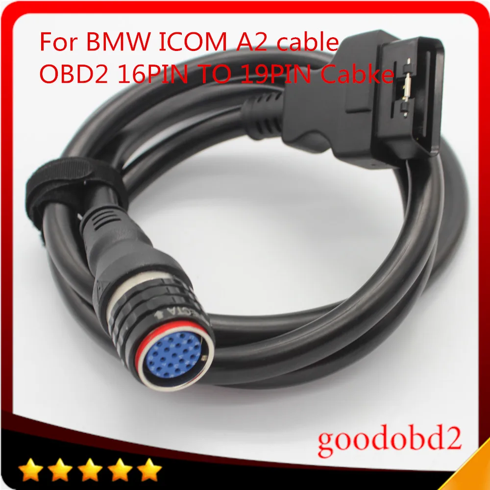 For BMW ICOM A2 diagnostic tool Interface Cable OBD2 16pin to 19pin car cable ICOM A3+B+C Coding connect A2 Cables
For BMW ICOM A2 diagnostic tool Interface Cable OBD2 16pin to 19pin car cable ICOM A3+B+C Coding connect A2 Cables