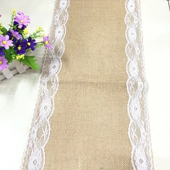 20pcs 30cmx180cm Jute Burlap Lace Hessian Table Runner Vintage Lace Table Runner for Wedding Decoration wen4467
20pcs 30cmx180cm Jute Burlap Lace Hessian Table Runner Vintage Lace Table Runner for Wedding Decoration wen4467