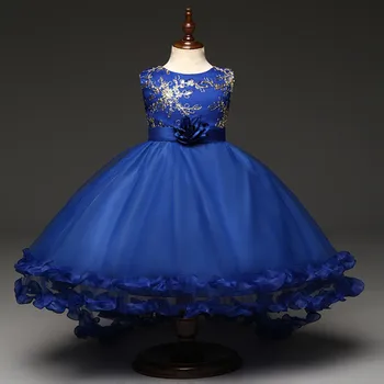 Girls Dress Embroidery Trailing Princess Party Wedding Dresses For Girls 2018 Summer Children Kid Girls Clothes
Girls Dress Embroidery Trailing Princess Party Wedding Dresses For Girls 2018 Summer Children Kid Girls Clothes