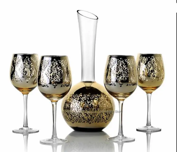 Image high end wine glasses Quality wine glass cup stemware Brilliant shine drinking vessel  Perfect luxury wine cup Great Crystal Cup
