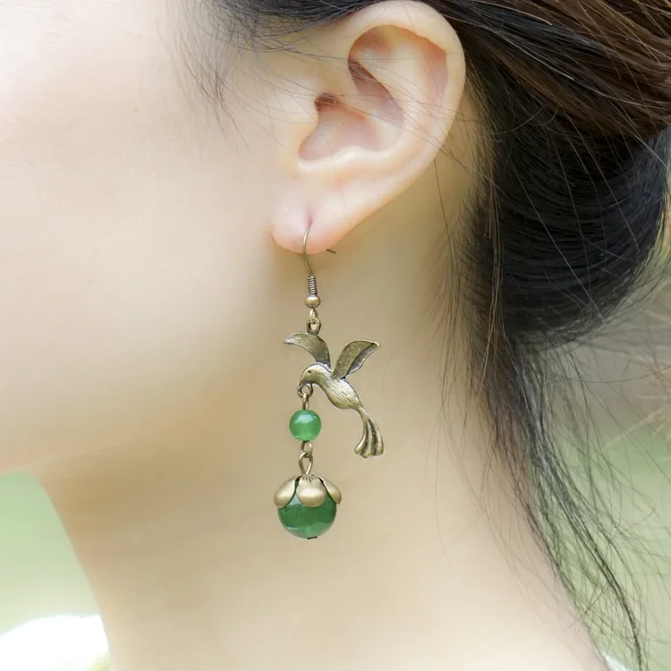vintage ethnic jewelry fly birds dangle earrings,fashion chalcedony beads vintage earrings green,new stones ethnic earrings
vintage ethnic jewelry fly birds dangle earrings,fashion chalcedony beads vintage earrings green,new stones ethnic earrings