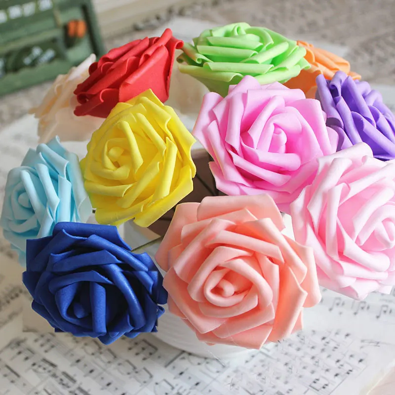 Good quality 11 Colors 10 Heads 8CM Artificial Rose Flowers Party Wedding Bride Bouquet PE Foam DIY Home Decor Rose Flowers
Good quality 11 Colors 10 Heads 8CM Artificial Rose Flowers Party Wedding Bride Bouquet PE Foam DIY Home Decor Rose Flowers