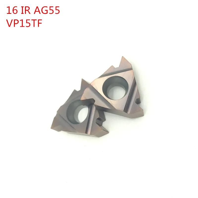MMT 16IR AG55 VP15TF External Turning Tools Carbide insert Lathe cutter Tool turning insert
MMT 16IR AG55 VP15TF External Turning Tools Carbide insert Lathe cutter Tool turning insert