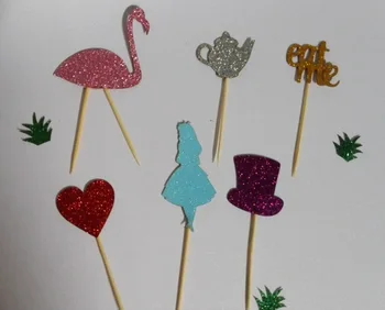 mixed styles Glitter Alice wonderland cupcake Toppers decorations wedding party Bridal shower Baby Shower Birthday food picks
mixed styles Glitter Alice wonderland cupcake Toppers decorations wedding party Bridal shower Baby Shower Birthday food picks