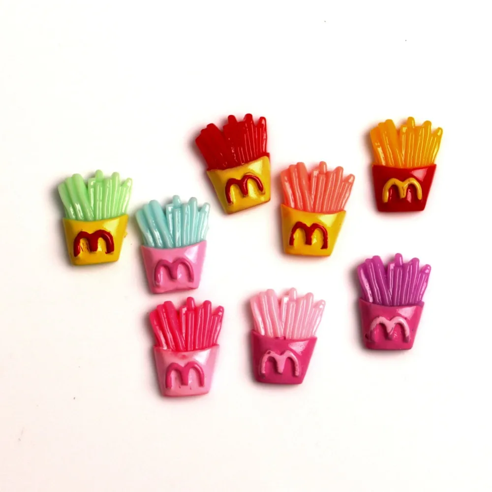 50Pcs Mixed Resin French Fries Kawaii Cabochon Flatback Decoration Crafts Embellishments For Scrapbooking Diy Accessories
50Pcs Mixed Resin French Fries Kawaii Cabochon Flatback Decoration Crafts Embellishments For Scrapbooking Diy Accessories