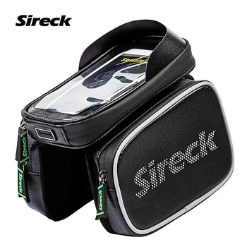 Sireck Rainproof Bicycle Bag Bike Front Frame Bag 5.8/6.2" Touchscreen Handlebar Phone Bag Cycling Pannier Case Bike Accessories
Sireck Rainproof Bicycle Bag Bike Front Frame Bag 5.8/6.2" Touchscreen Handlebar Phone Bag Cycling Pannier Case Bike Accessories