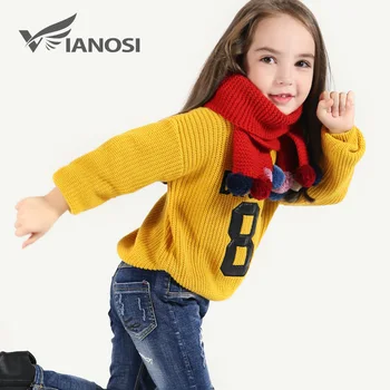 VIANOSI 2017 Winter baby Scarf Fashion Knitted Girl Scarves Cotton Warm Thick Kids Scarf 10 Colors CH004
VIANOSI 2017 Winter baby Scarf Fashion Knitted Girl Scarves Cotton Warm Thick Kids Scarf 10 Colors CH004