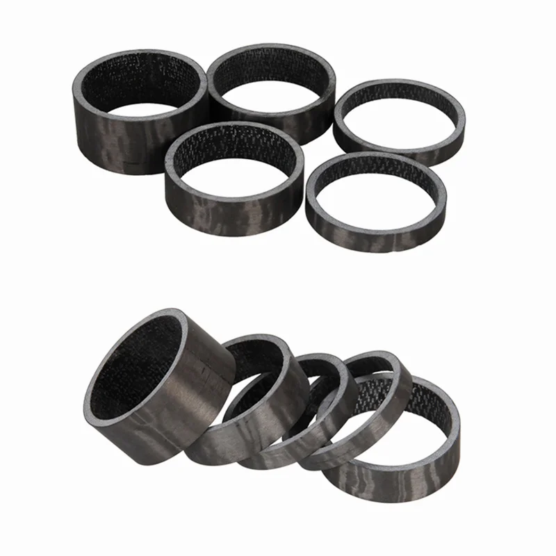 5 pcs carbon fiber washer ultra-light mountain bike road parts stem 1-1/8'' fork spacer 5/10/15mm bicycle accessories UD
5 pcs carbon fiber washer ultra-light mountain bike road parts stem 1-1/8'' fork spacer 5/10/15mm bicycle accessories UD