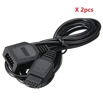 Ruitroliker 2pcs/set 1.8m 9pin Extension Cable Cord For Genesis 1 Mega Drive Controller
Ruitroliker 2pcs/set 1.8m 9pin Extension Cable Cord For Genesis 1 Mega Drive Controller