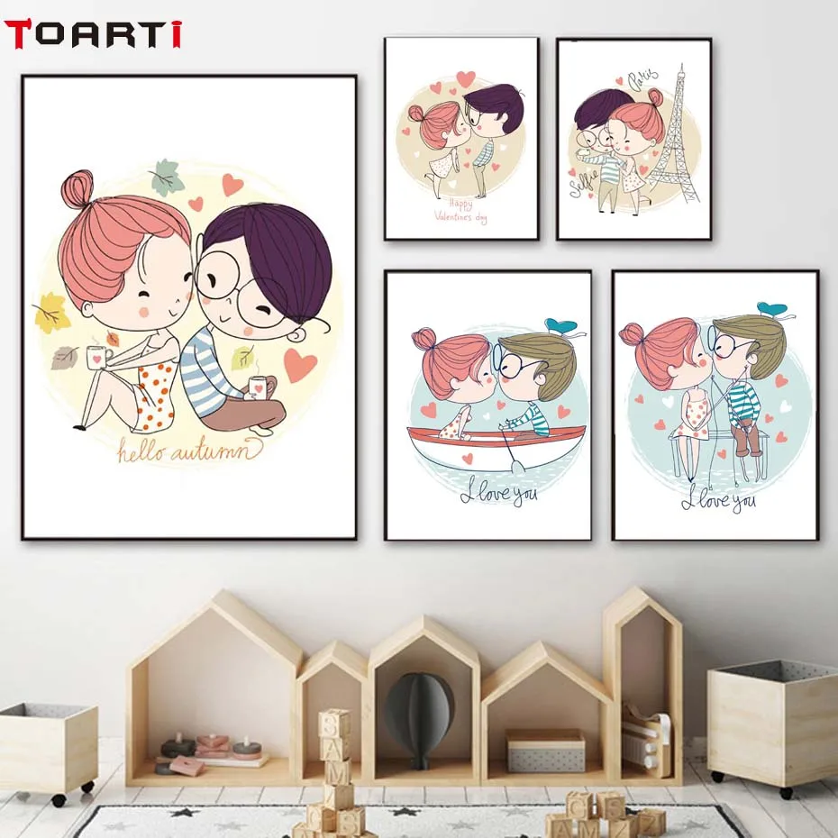 Sweet Lover Happy Valentine's Day For Couple Bedroom Wall Art Poster&Prints Modern Heart Canvas Painting Wall Picture Home Decor
Sweet Lover Happy Valentine's Day For Couple Bedroom Wall Art Poster&Prints Modern Heart Canvas Painting Wall Picture Home Decor