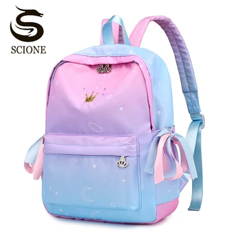 Scione Women Backpacks School Children Schoolbags For Girls Primary School Bag Pink Gradient Backpack Student Bookbag
Scione Women Backpacks School Children Schoolbags For Girls Primary School Bag Pink Gradient Backpack Student Bookbag