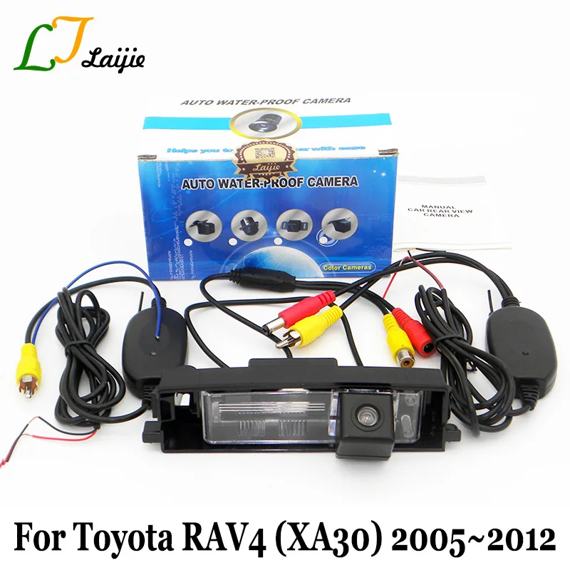 Автомобильная камера заднего вида для Toyota RAV4 RAV-4 RAV 4 2005 ~ 2012/HD CCD ночного видения/RCA