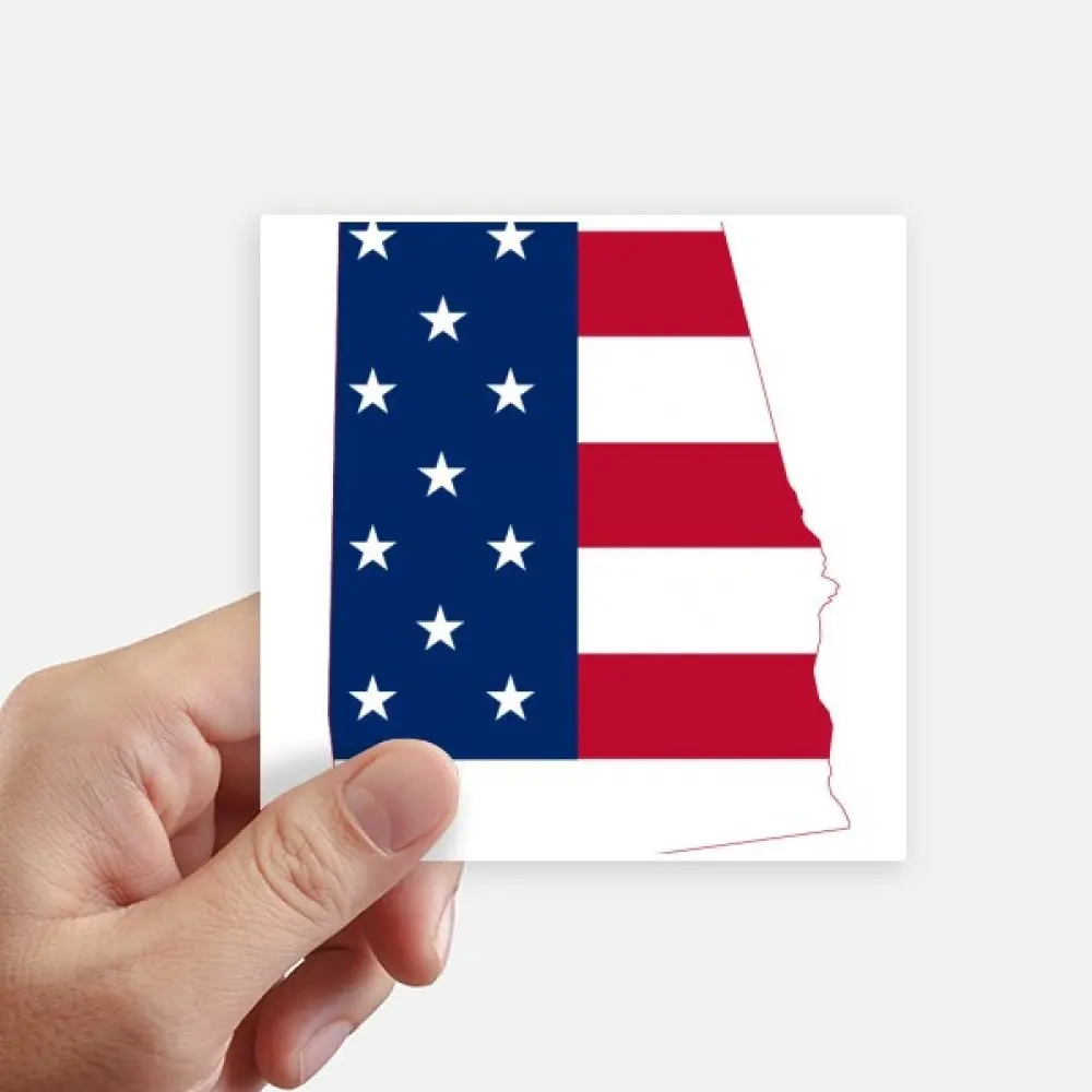 DIYthinker Alabama USA Map Stars Stripes Flag Shape Square Stickers 10cm Wall Suitcase Laptop Motobike Decal 8pcs
DIYthinker Alabama USA Map Stars Stripes Flag Shape Square Stickers 10cm Wall Suitcase Laptop Motobike Decal 8pcs