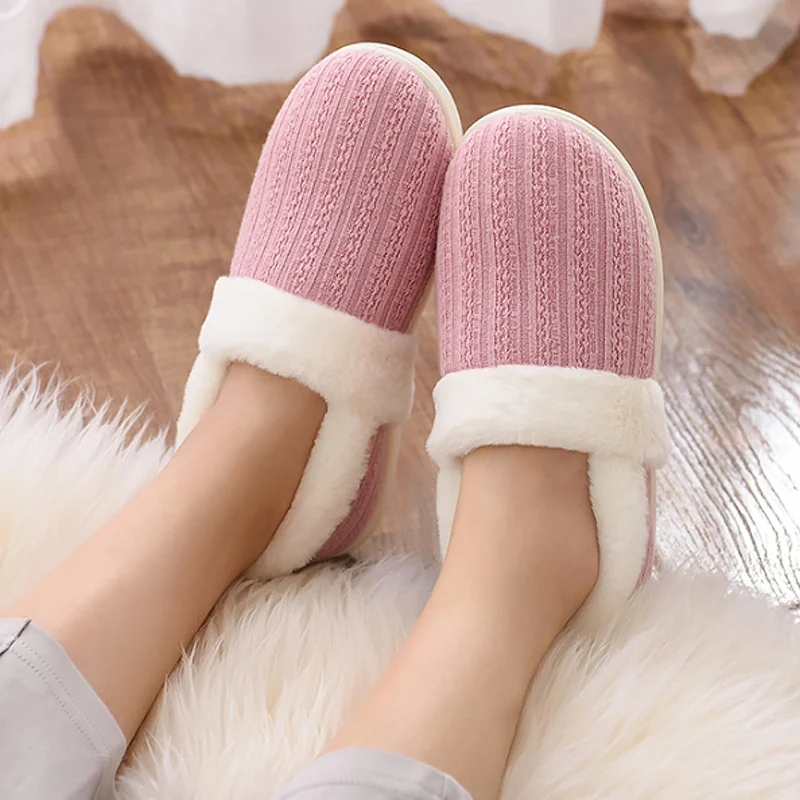 Women's Slippers Winter Wedges Plus Size 43-44 PVC Striped Warm House Slippers For Girls Short Plush Blue Shoes Walking Solid
Women's Slippers Winter Wedges Plus Size 43-44 PVC Striped Warm House Slippers For Girls Short Plush Blue Shoes Walking Solid