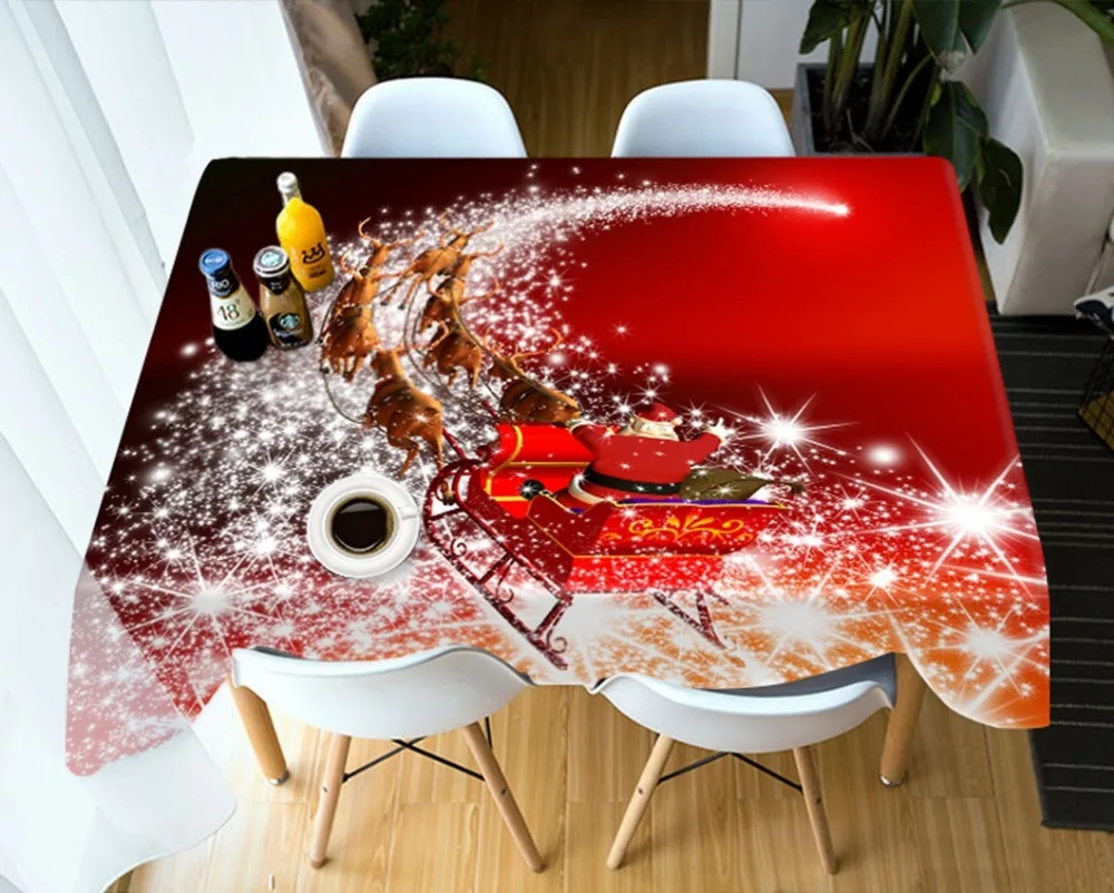 Festive tablecloth red background Christmas tablecloth fabric supplies Christmas deer tablecloth digital printing 3d tablecloth
Festive tablecloth red background Christmas tablecloth fabric supplies Christmas deer tablecloth digital printing 3d tablecloth