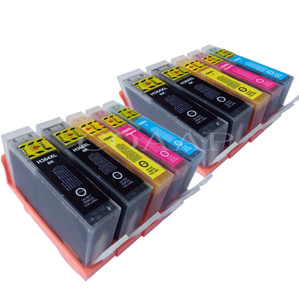 10pcs Compatible ink cartridge for hp 364XL Photosmart 7510 7520 5510 5520 6510 6520 e-All-in-One Printer
10pcs Compatible ink cartridge for hp 364XL Photosmart 7510 7520 5510 5520 6510 6520 e-All-in-One Printer