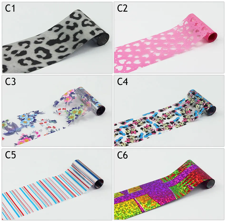 1 Bottle/Lot 100cm*4cm 26 Styles Fashion Colorful Transfer Foil Nail Art Stickers Decals Nail Tools Decorations
1 Bottle/Lot 100cm*4cm 26 Styles Fashion Colorful Transfer Foil Nail Art Stickers Decals Nail Tools Decorations