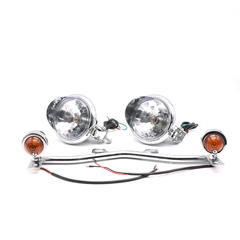 Passing Turn Signal Spot Light Bar For Harley H-D Dyna Softail Sportster Touring XL1200R/ For Honda VTX 1300 C R S RETRO Cruiser
Passing Turn Signal Spot Light Bar For Harley H-D Dyna Softail Sportster Touring XL1200R/ For Honda VTX 1300 C R S RETRO Cruiser