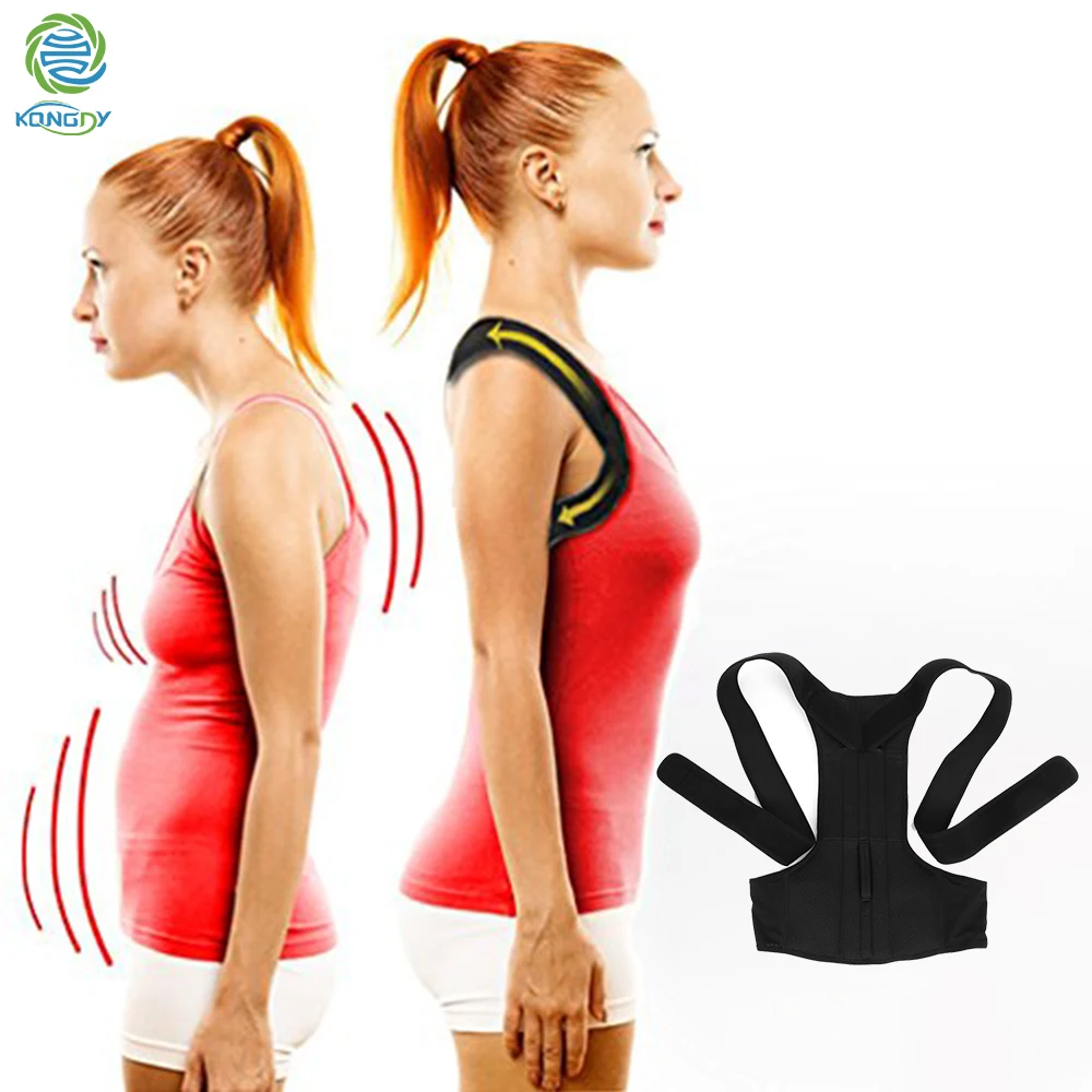 KONGDY Posture Corrector Back Support Adjustable Back Posture Correction Belt Relif Back Pain Health Care Shoulder Brace Bandage
KONGDY Posture Corrector Back Support Adjustable Back Posture Correction Belt Relif Back Pain Health Care Shoulder Brace Bandage