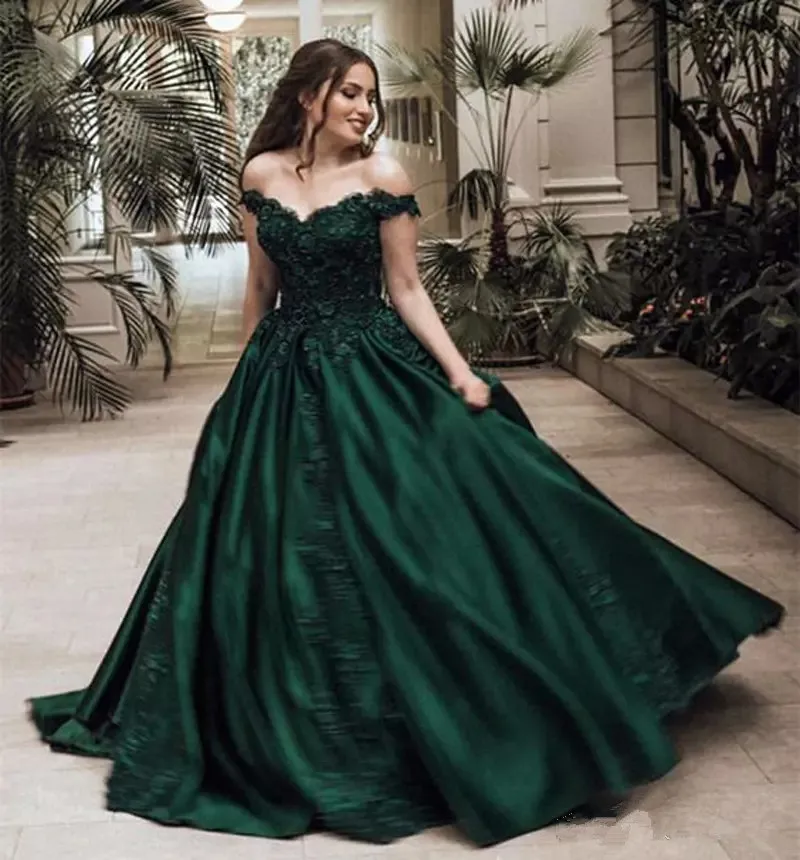 Dark Green Off Shoulder 2019 Quinceanera Dresses Appliques Lace Beads Sleeveless Ball Gown Sweet 16 Dresses Vestidos de 15 anos
Dark Green Off Shoulder 2019 Quinceanera Dresses Appliques Lace Beads Sleeveless Ball Gown Sweet 16 Dresses Vestidos de 15 anos