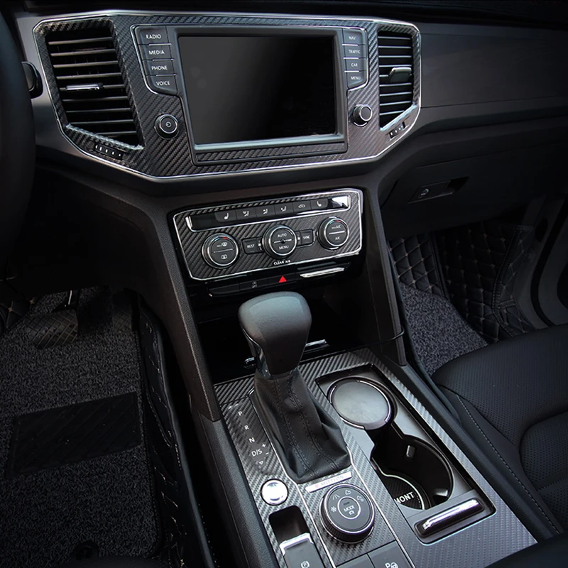 For Volkswagen VW Teramont Atlas Interior Central Control Panel Door Handle Carbon Fiber Stickers Decals Car styling Accessorie
For Volkswagen VW Teramont Atlas Interior Central Control Panel Door Handle Carbon Fiber Stickers Decals Car styling Accessorie