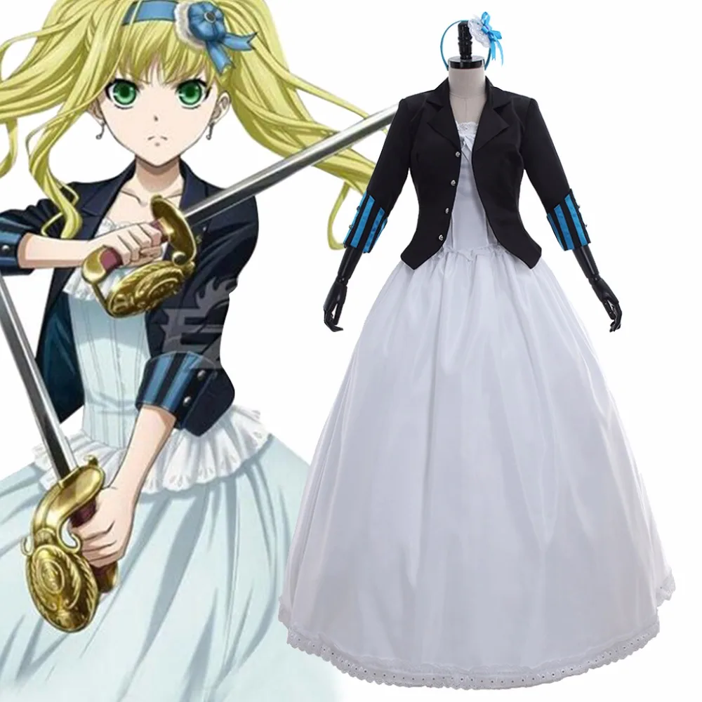 Custom Made Adult Anime Black Bulter Book of the Atlantic Elizabeth Midford Cosplay Costume Dress L0516
Custom Made Adult Anime Black Bulter Book of the Atlantic Elizabeth Midford Cosplay Costume Dress L0516