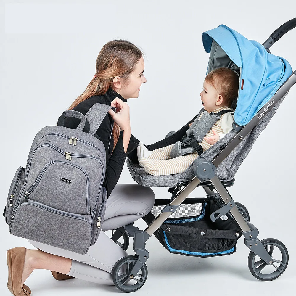 Mummy Maternity Nappy Bag Fashion Large Capacity Baby Bag Travel Backpack Designer Nursing Bag for Baby Care
Mummy Maternity Nappy Bag Fashion Large Capacity Baby Bag Travel Backpack Designer Nursing Bag for Baby Care