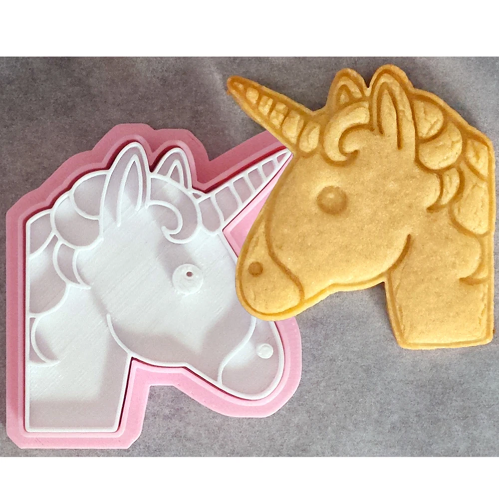 1 PCS Unicorn Emoji Cookie Cutter Biscuit Stamp DIY Fondant Biscuit Chocolate Cake Mold Baking Tool
1 PCS Unicorn Emoji Cookie Cutter Biscuit Stamp DIY Fondant Biscuit Chocolate Cake Mold Baking Tool