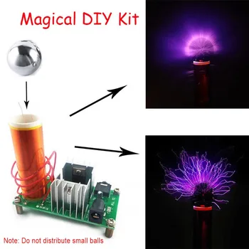 Mini Coil Plasma Speaker Electronic Kit 15W DIY Kits --M25 
Mini Coil Plasma Speaker Electronic Kit 15W DIY Kits --M25