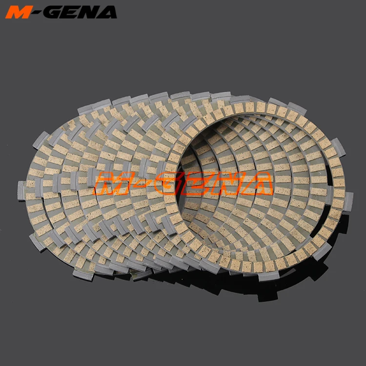 Clutch Friction Plates Disc Set 9pcs For VFR800F 98-99 VFR750F 86-96 Daytona 675 675R 06-12 GSF650 07-09 GSX650 08-09
Clutch Friction Plates Disc Set 9pcs For VFR800F 98-99 VFR750F 86-96 Daytona 675 675R 06-12 GSF650 07-09 GSX650 08-09