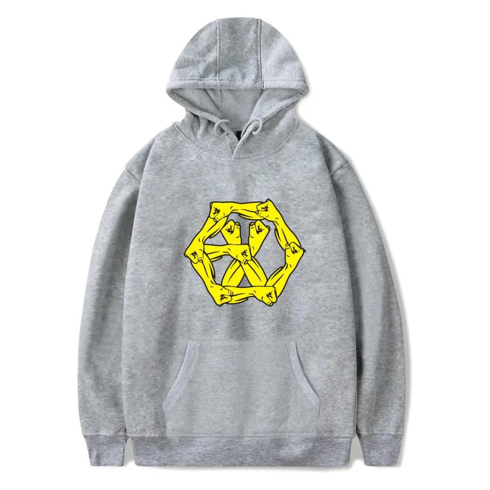 Женская зимняя теплая хлопковая толстовка с капюшоном размеры до 4XL|exo clothes|sweatshirt