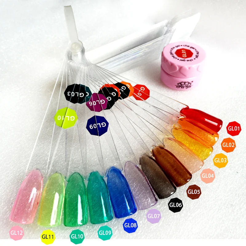 12 Colors Glass Gel Translucent Color Nail Polish Gemstone Gel LED/UV Builder Gel Nail Art Manicure Creative Decorating Tools
12 Colors Glass Gel Translucent Color Nail Polish Gemstone Gel LED/UV Builder Gel Nail Art Manicure Creative Decorating Tools