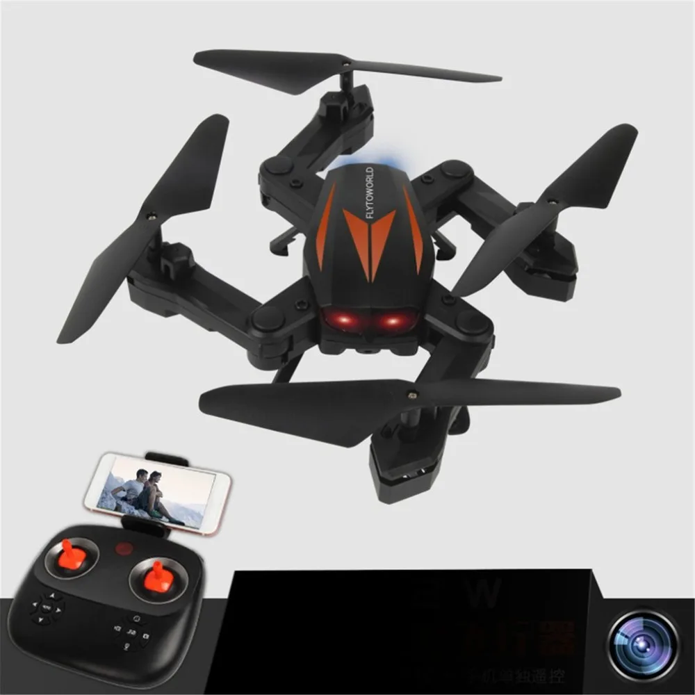 F12W Mini Selfie RC Foldable Quadcopter Drone with Wifi FPV Drone 0.3MP Adjustable Camera Altitude Hold One Key Return
F12W Mini Selfie RC Foldable Quadcopter Drone with Wifi FPV Drone 0.3MP Adjustable Camera Altitude Hold One Key Return
