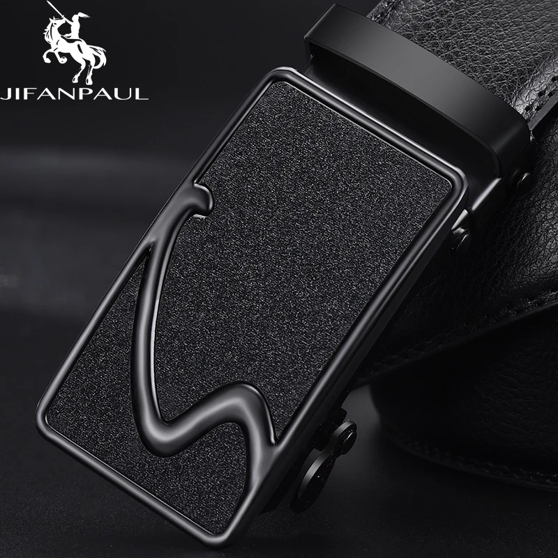 JIFANPAUL belt men leather black automatic buckle head men trend young man leather personality simple business men belt
JIFANPAUL belt men leather black automatic buckle head men trend young man leather personality simple business men belt