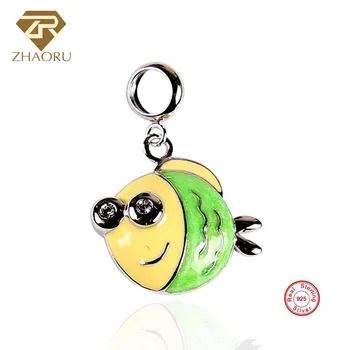 Zhaoru 925 Sterling Silver Red Enamal Pendant Charm Pendant Fit Bracelet & Bangle & Necklace Fashion Jewelry Goldfish Charm Gift
Zhaoru 925 Sterling Silver Red Enamal Pendant Charm Pendant Fit Bracelet & Bangle & Necklace Fashion Jewelry Goldfish Charm Gift