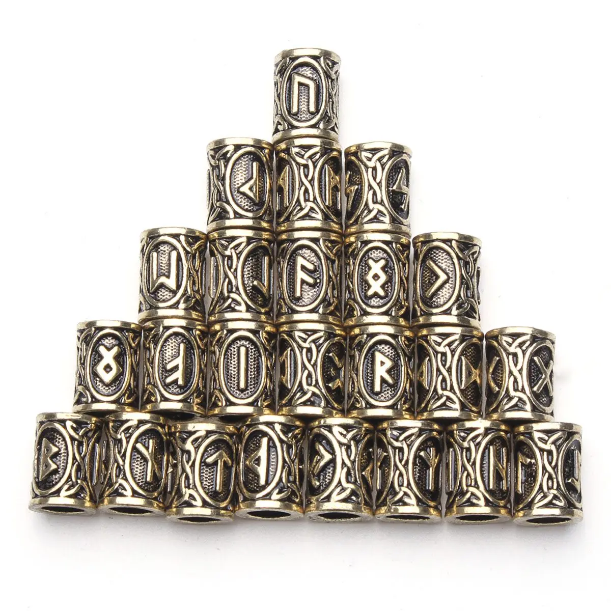 24pcs Hair Braid Dread Dreadlock Beads Clips Cuff Rune Pattern Copper Ring Tubes For Braiding Hair Extension Accessories
24pcs Hair Braid Dread Dreadlock Beads Clips Cuff Rune Pattern Copper Ring Tubes For Braiding Hair Extension Accessories
