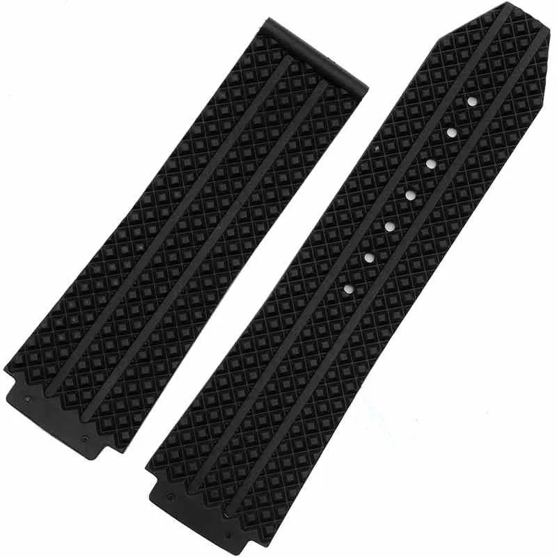 Black Silicone Rubber Watchband 25x19mm 25x17mm for Hublot strap for Big Bang Watch Band Butterfly Buckle Bracelet logo tools
Black Silicone Rubber Watchband 25x19mm 25x17mm for Hublot strap for Big Bang Watch Band Butterfly Buckle Bracelet logo tools