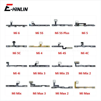 

Power ON OFF Mute Switch Control Key Volume Button Flex Cable Parts For XiaoMi Mi 6 5 5C 5S Plus 4 4C 4i 4S Mix 2S Max 3 2