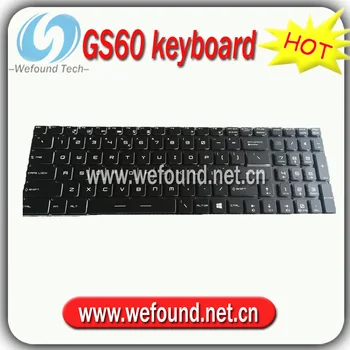 New! Backlit Keyboard for MSI GS60 GT72 GT73VR GS63VR GL62 GE62 WS60 GS70, US layout
New! Backlit Keyboard for MSI GS60 GT72 GT73VR GS63VR GL62 GE62 WS60 GS70, US layout