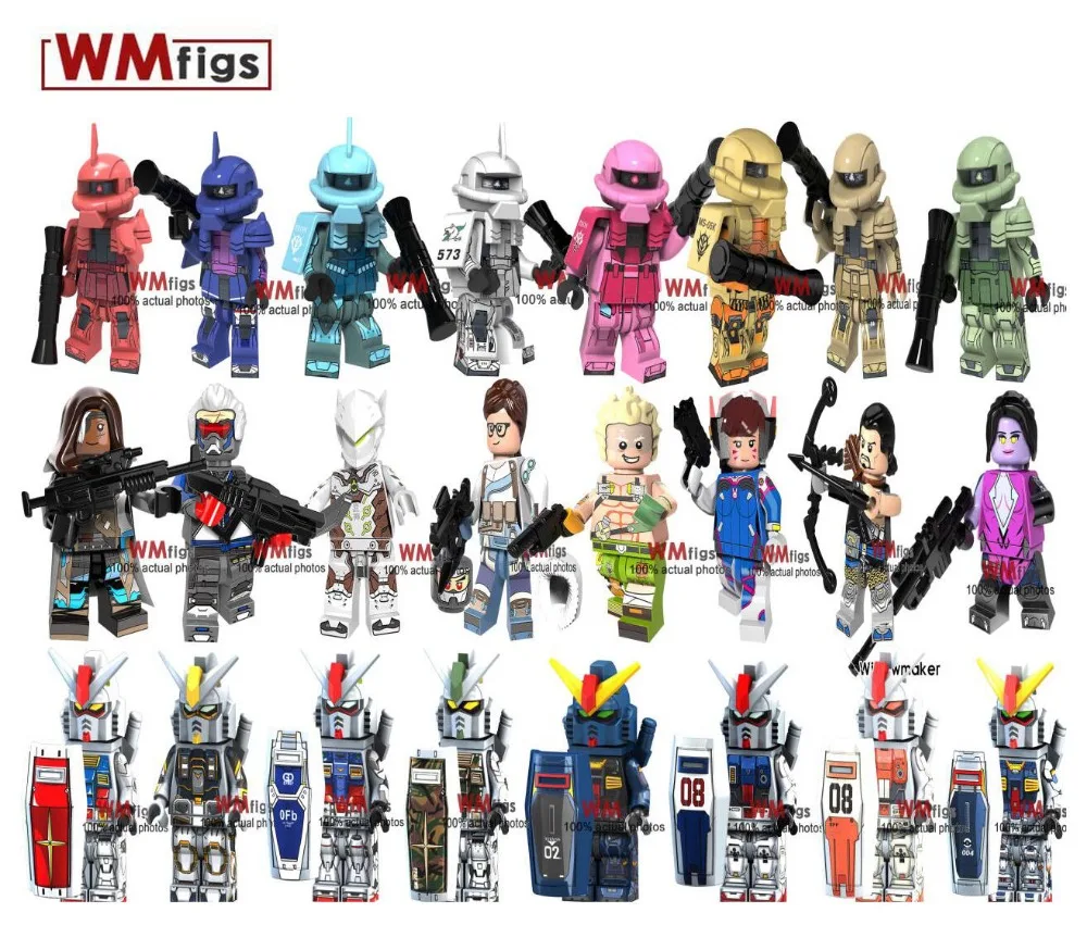 Mobile Suit Gundam Collection Robort Japan Anime Game Custom Made cartoon Building Blocks Model Action Bricks Kids Toys Hobbies
Mobile Suit Gundam Collection Robort Japan Anime Game Custom Made cartoon Building Blocks Model Action Bricks Kids Toys Hobbies