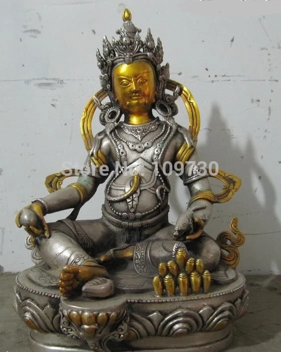 001640 China Regius classical White Bronze Silver Yellow Jambhala God of wealth Buddha
001640 China Regius classical White Bronze Silver Yellow Jambhala God of wealth Buddha