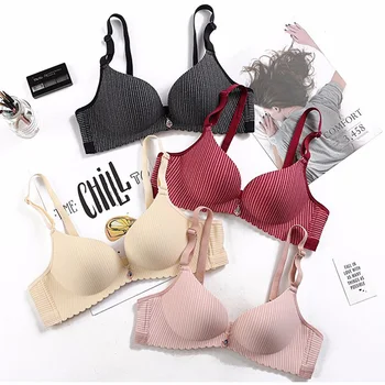 Women's Sexy Solid Bra Push High Underwear Seamless Without Steel Ring Bra Gathered Adjustable Comfortable Women's Underwear
Women's Sexy Solid Bra Push High Underwear Seamless Without Steel Ring Bra Gathered Adjustable Comfortable Women's Underwear