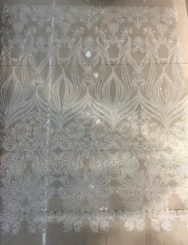 fashionable tulle embroidery french net lace fabric CiCi-12.2522 with beads for party dress
fashionable tulle embroidery french net lace fabric CiCi-12.2522 with beads for party dress