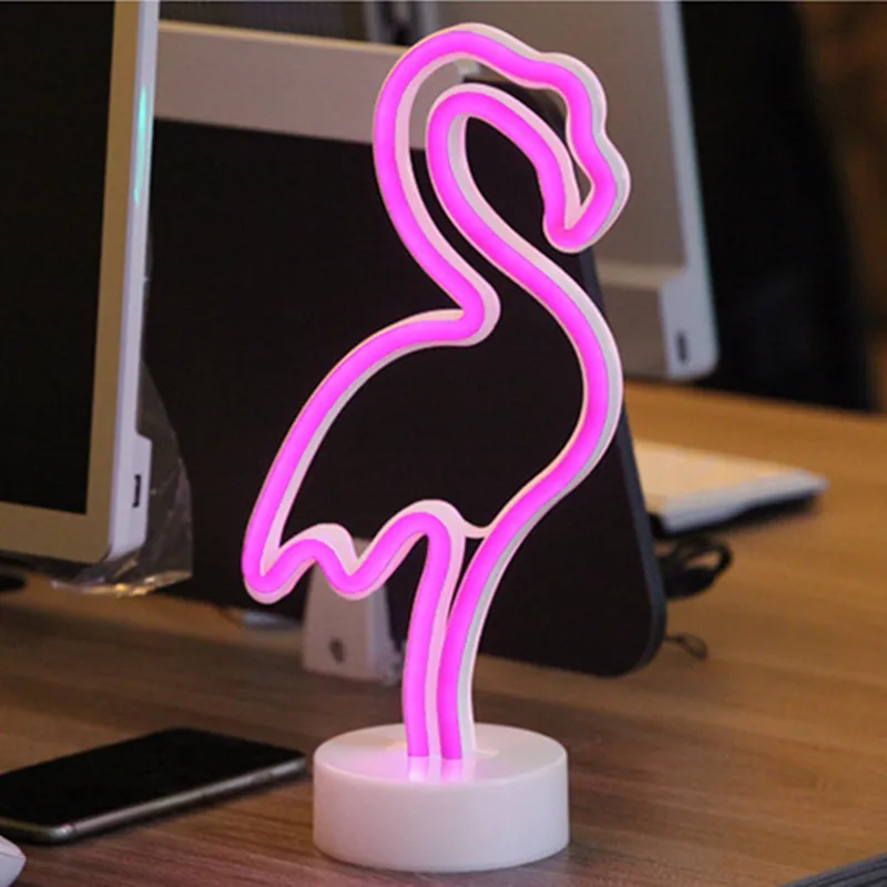 flamingo night lights battery (2)