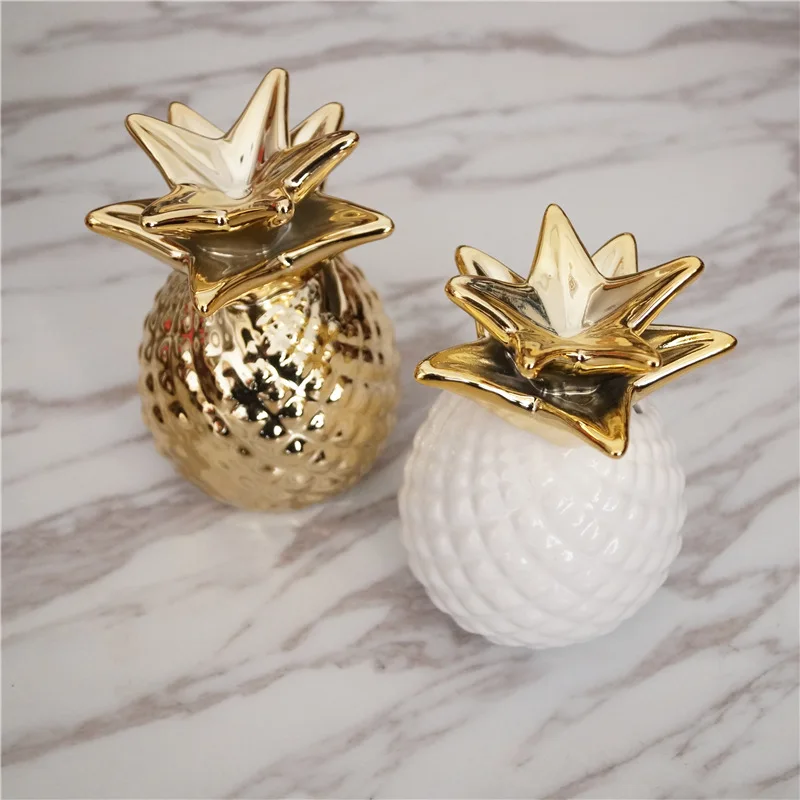European Ceramic Crafts Pineapple Piggy Bank Home Decor Cute Piggy Bank Ornaments Creative Pineapple Money Box
European Ceramic Crafts Pineapple Piggy Bank Home Decor Cute Piggy Bank Ornaments Creative Pineapple Money Box